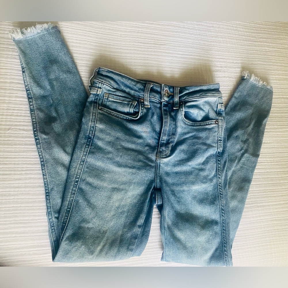 We the Free Free People Blue Jeans - Picture 3 of 9